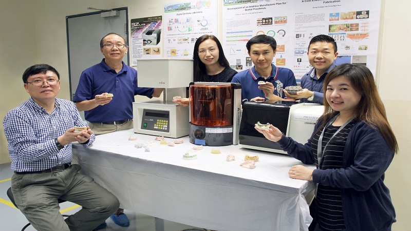 Dental Crowns and Bridges Gets Tweaked by Temasek Polytechnic Using 3d Printing