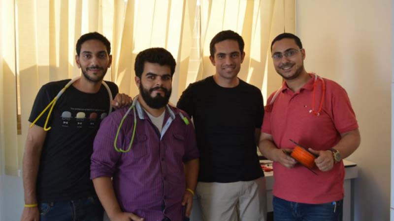 Aspiring Doctor builds up his own inventory of Stethoscopes for Doctors in Gaza